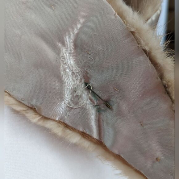 Vintage Faux Fur Collar Scarf - Picture 9 of 9